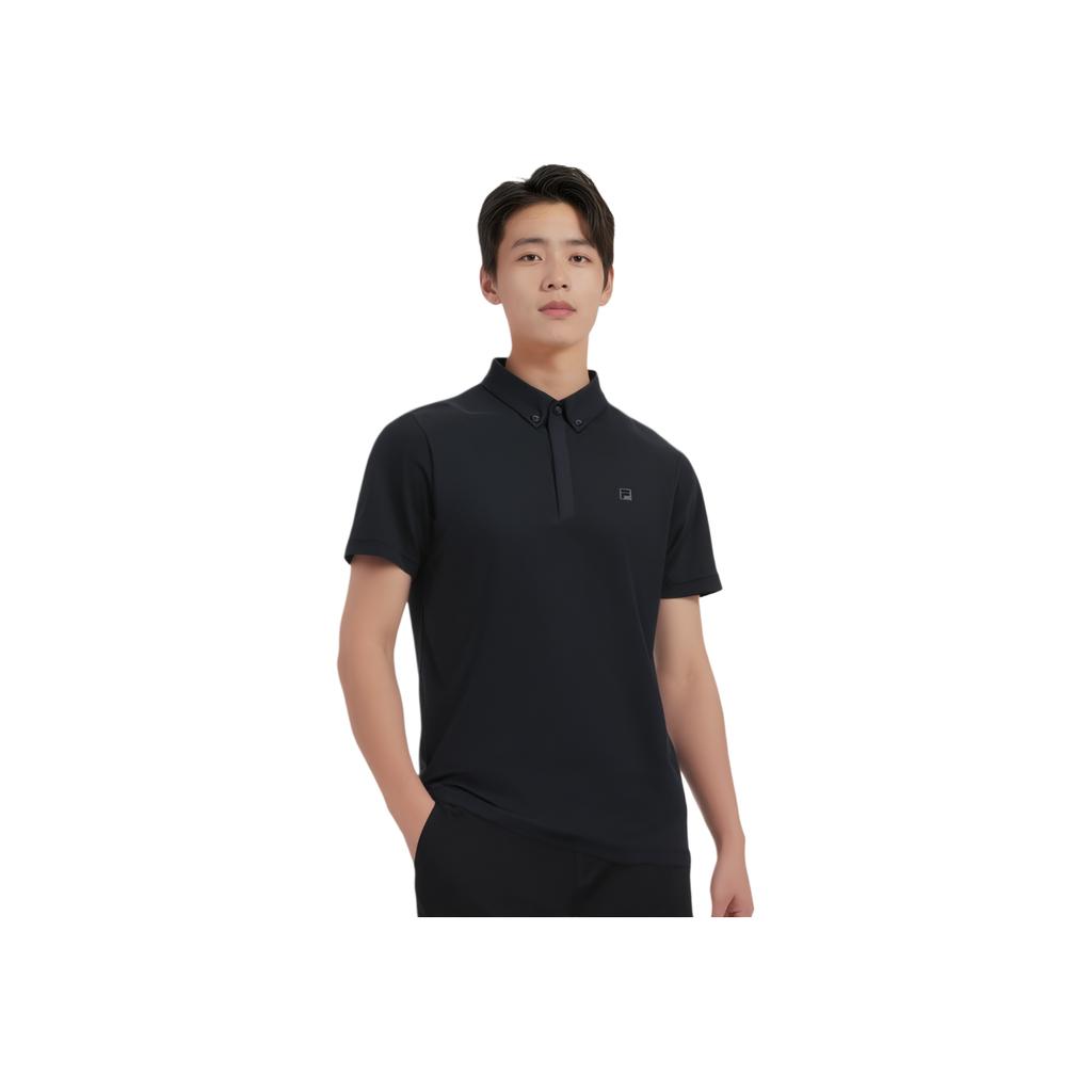 New FILA Polo Shirts Men's Black A11M425145FBK