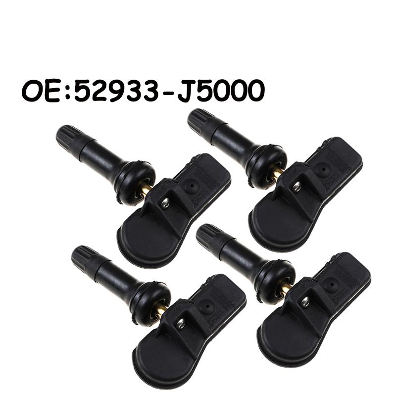 

4 шт./лот, датчик давления в шинах TPMS 52933-J5000 52933J5000 для KIA Stinger 17-18, датчик TPMS 433 МГц