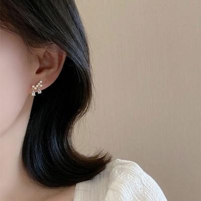 Retro Irregular Water Drop Earrings Niche Design and Personalized Earrings New Style