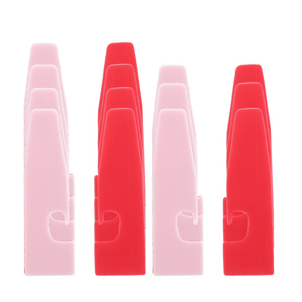 15 Pcs Durable Plastic Presser Foot Pad Overlock Machine Serger Replacement Wear Resistant Bottom Sewing Plate Edge Finishing