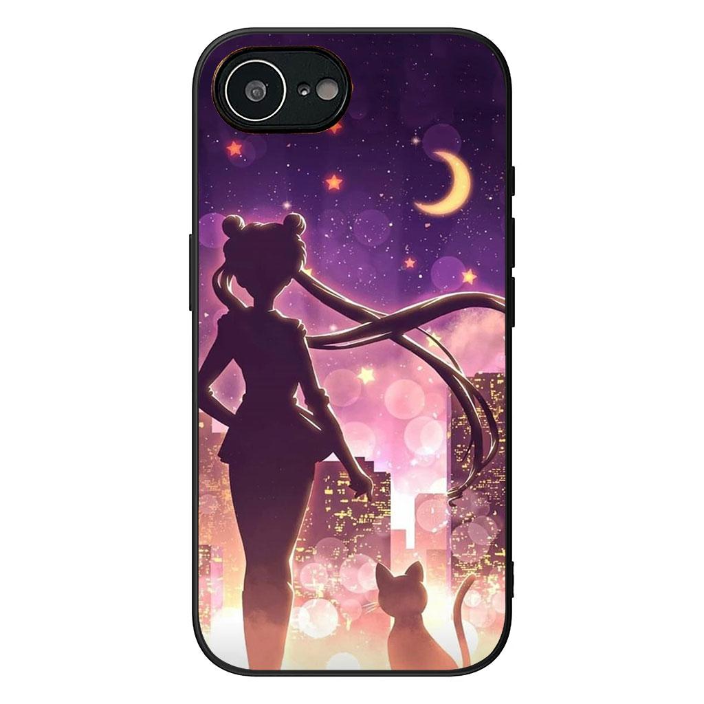 

Cover for Samsung Galaxy S25 S24 S22 S23 FE Ultra Plus A56 A05 A06 A15 A16 A55 S7 Edge Phone Case Poster S-Sailors Movie Moon Galaxy A56 5G