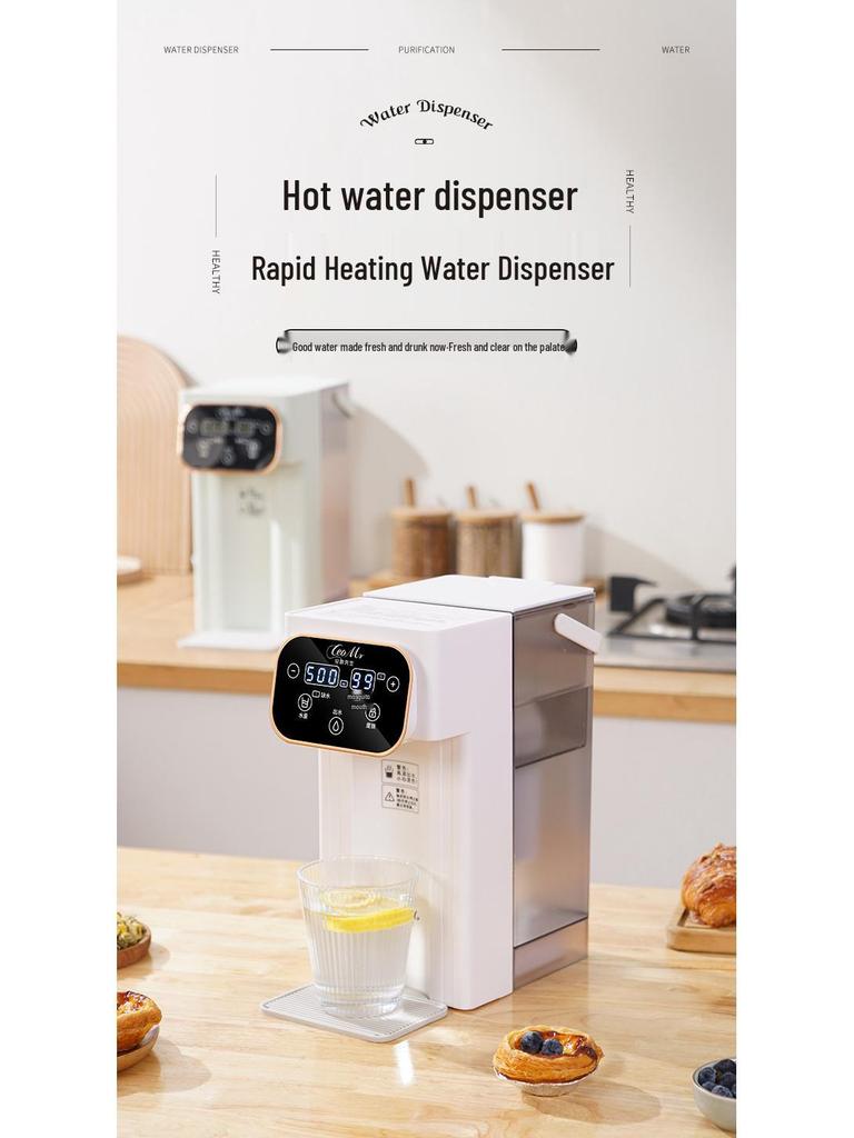Instant Hot Desktop Direct Drinking Water Dispenser with Intelligent Digital Display and Rapid Heating