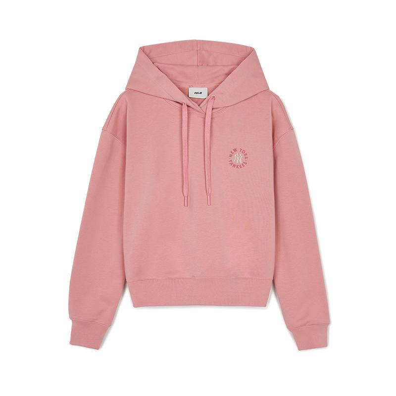 New MLB New York Yankees FW24 Sweatshirt Women's Hemp Pink 3FHDB0244-50PKM