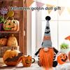 J0MC Unique Halloween Goblin Figurine from Premium Flannel Long Time Decoration For Bookshelves Entryway