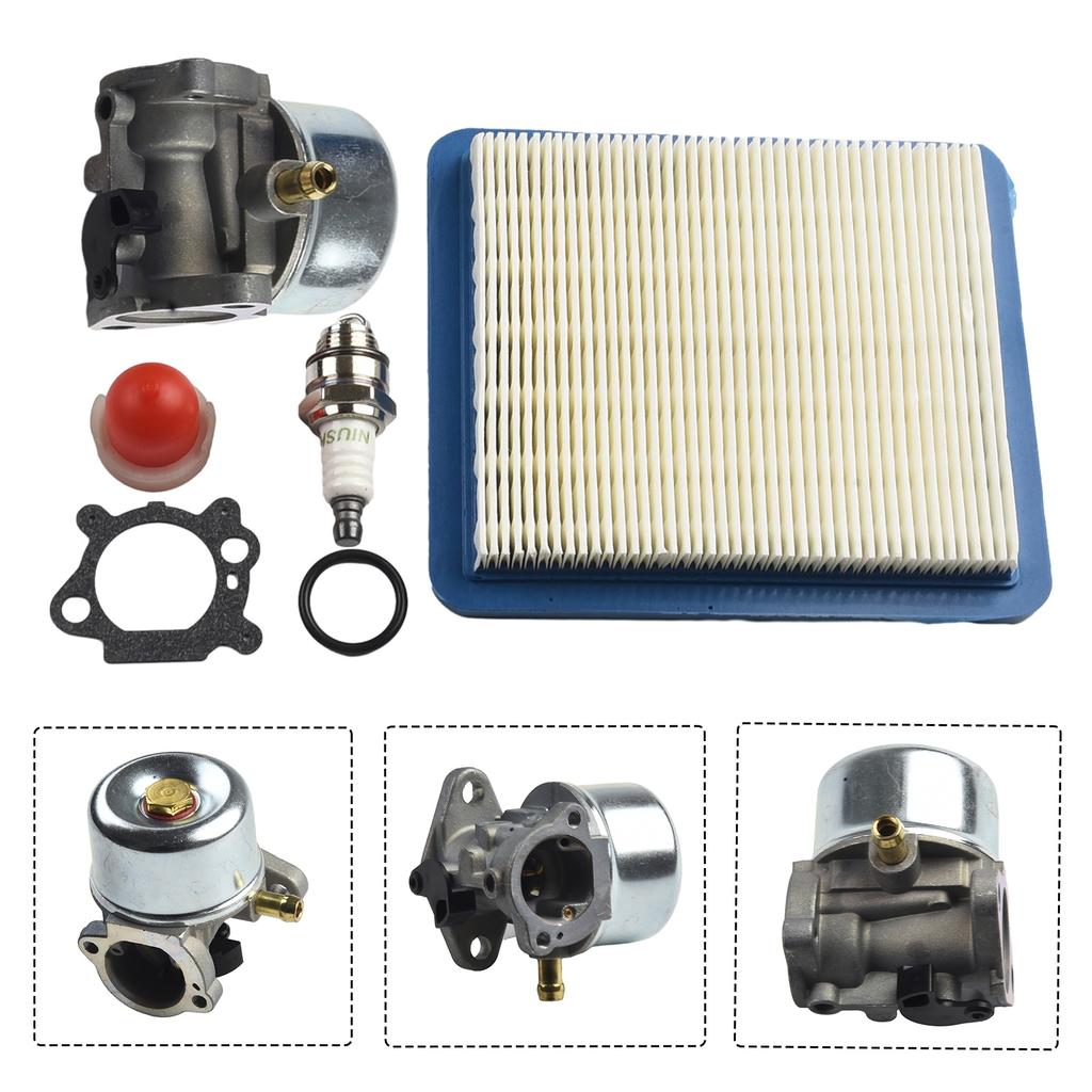 For carburetor with Air Filter for Mower Models For 799868 498170 Compatible with 12D802 12F702 12F802 and More