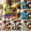 E-Ed Edd N Eddy Cushion Cover Multi-Scene Pillow Cover for Home & Car - Reversible, Soft & Durable for Daily Use