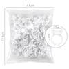 Heart 100Pcs/Bag Disposable Eyelash Extension Glue Holder Blooming Cup Tattoo Lash Glue Ring Plastic Colorful Eyelash