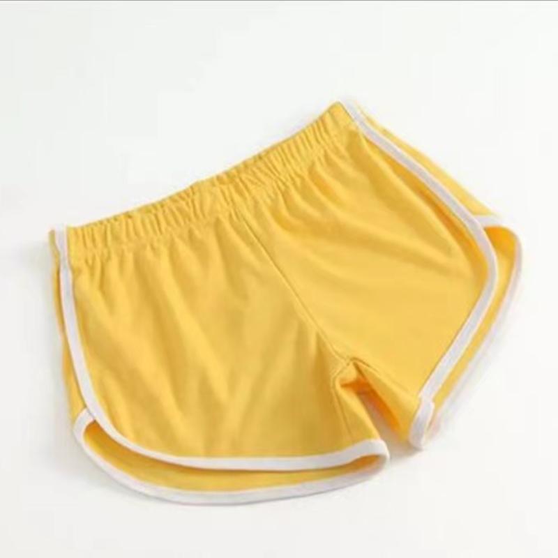 Sports Shorts Women Summer 2026 New Candy Color Anti Emptied Skinny Shorts Casual Lady Elastic Waist Beach Correndo Short Pants