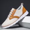 Men's Casual Sports Shoes for Outdoor Comfort, Anti Slip and Wear-resistant Soles, Breathable Mesh and Soft Soled Walking Shoes