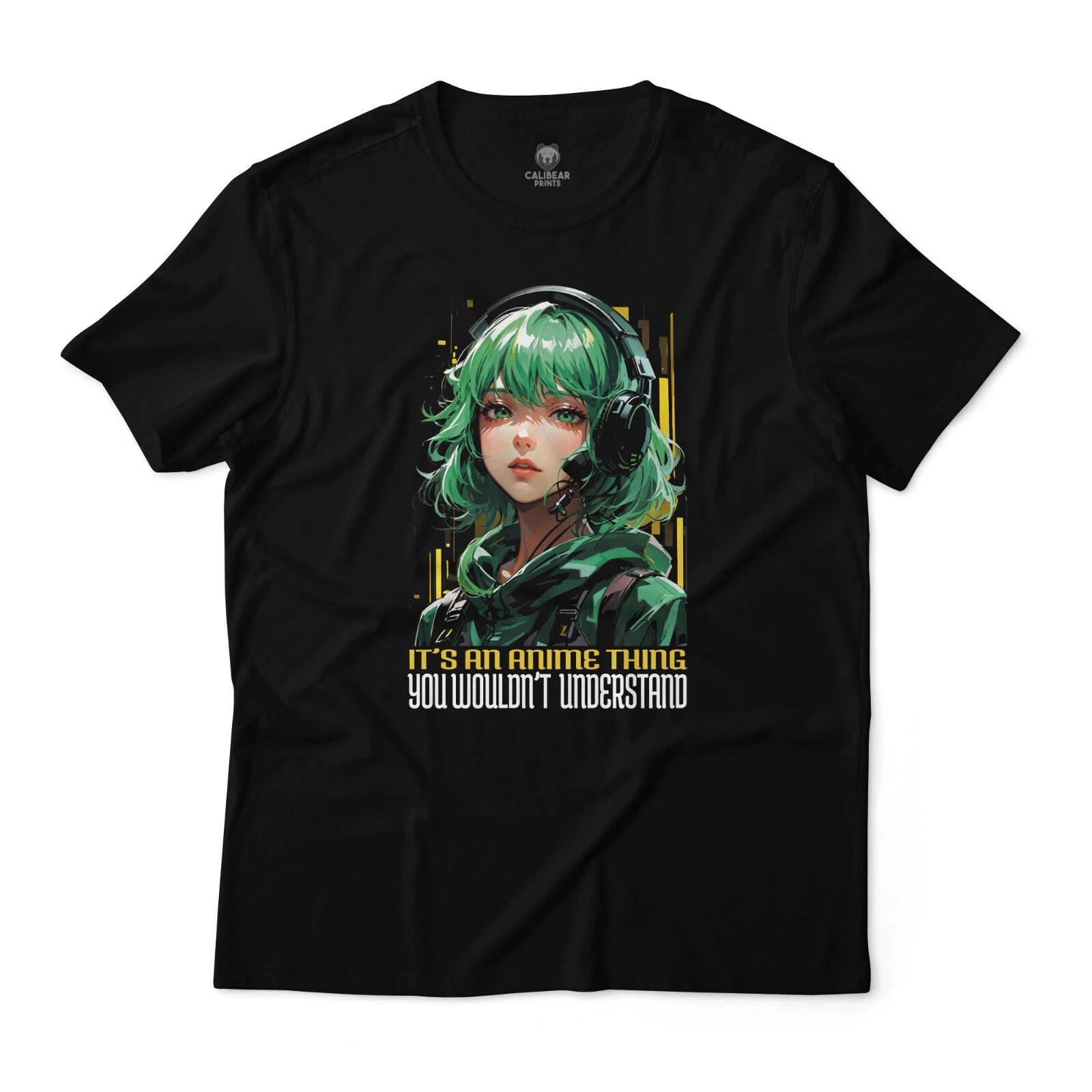 

Anime Girl with Headphones - It’s an Anime Thing Graphic Tee 3XL