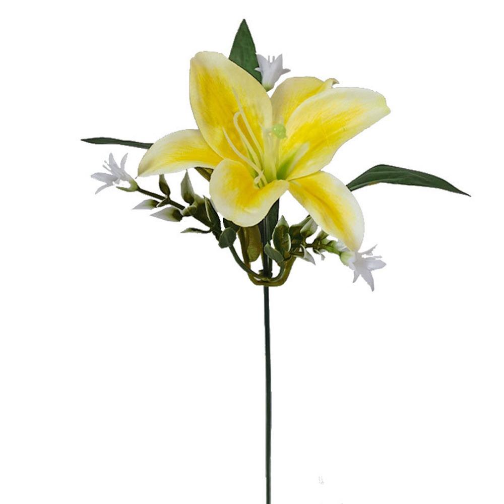 Real Touch Simulated Flower Handmade Silk Fake Bouquets Artificial Flower Branch  Window Display