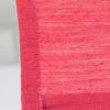 Store voilage en jute et coton rouge 60x200 - style bohème