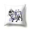 Dog Cross-border Fashion Fresh Animal Knitted Pattern Printed Pillow Cover Sofa