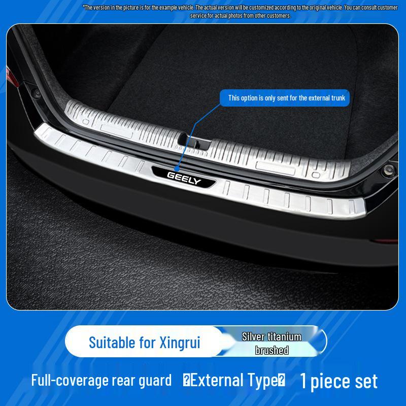 Stainless Steel Welcome Pedal Protection Threshold Strip for Geely Xingrui L Models Geely Xingrui 2026 model