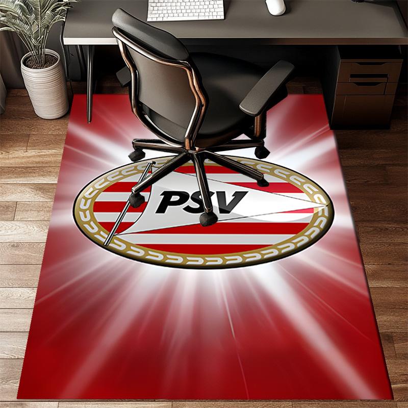 Psv Eindhoven Crest Rug Game Carpet, Floor Mat for Bedroom Living Room Entryway Rug, Home Decor Idea Gift for Christmas birthday