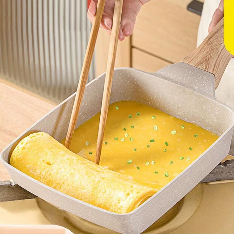 

Xiaocaiya Non-stick Maifan Stone Square Tamagoyaki Pan