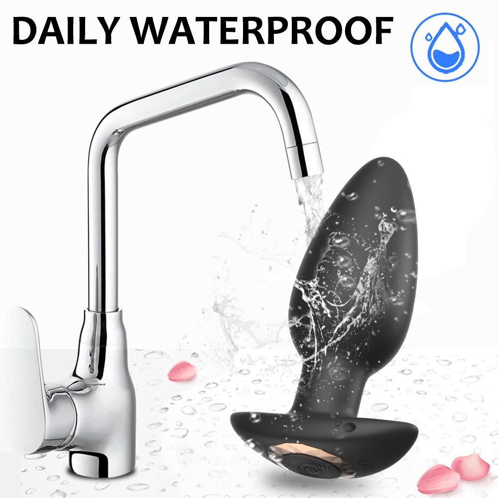Vibrating Butt Plugs Dildo Vibrator Prostate Massage Wireless Remote Control Anal Plug G-spot Stimulator Sex Toys For Man/Woman