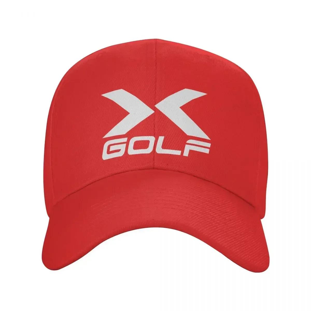 Personalized Golf X Logo Baseball Cap Sun Protection Unisex Womens Adjustable Dad Hat Summer Snapback Caps Baseball Cap