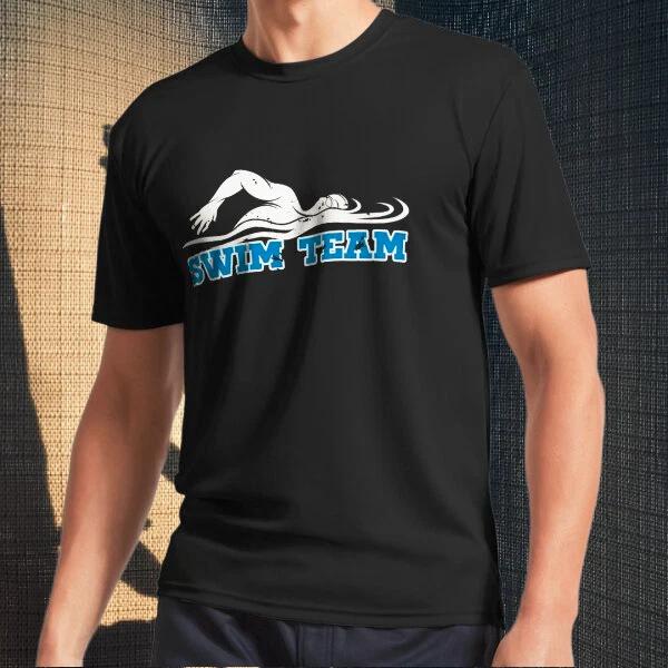 Men s and Women s T-shirts Swimmer Team Swim Swimming Pool XXXXL
