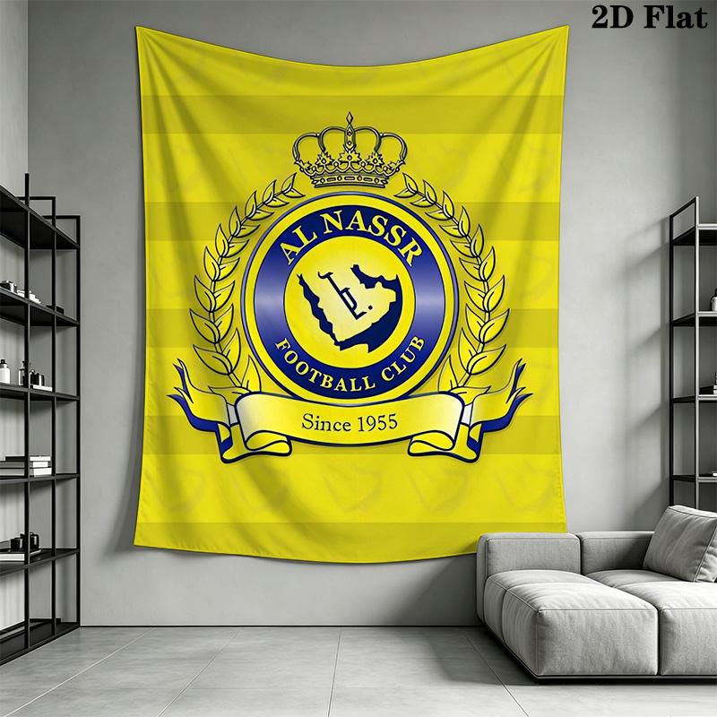 Al-Nassr Pattern Home Decor Tapestry, Wall Hanging, Decorative RV Wall Cloth.DGT0925079