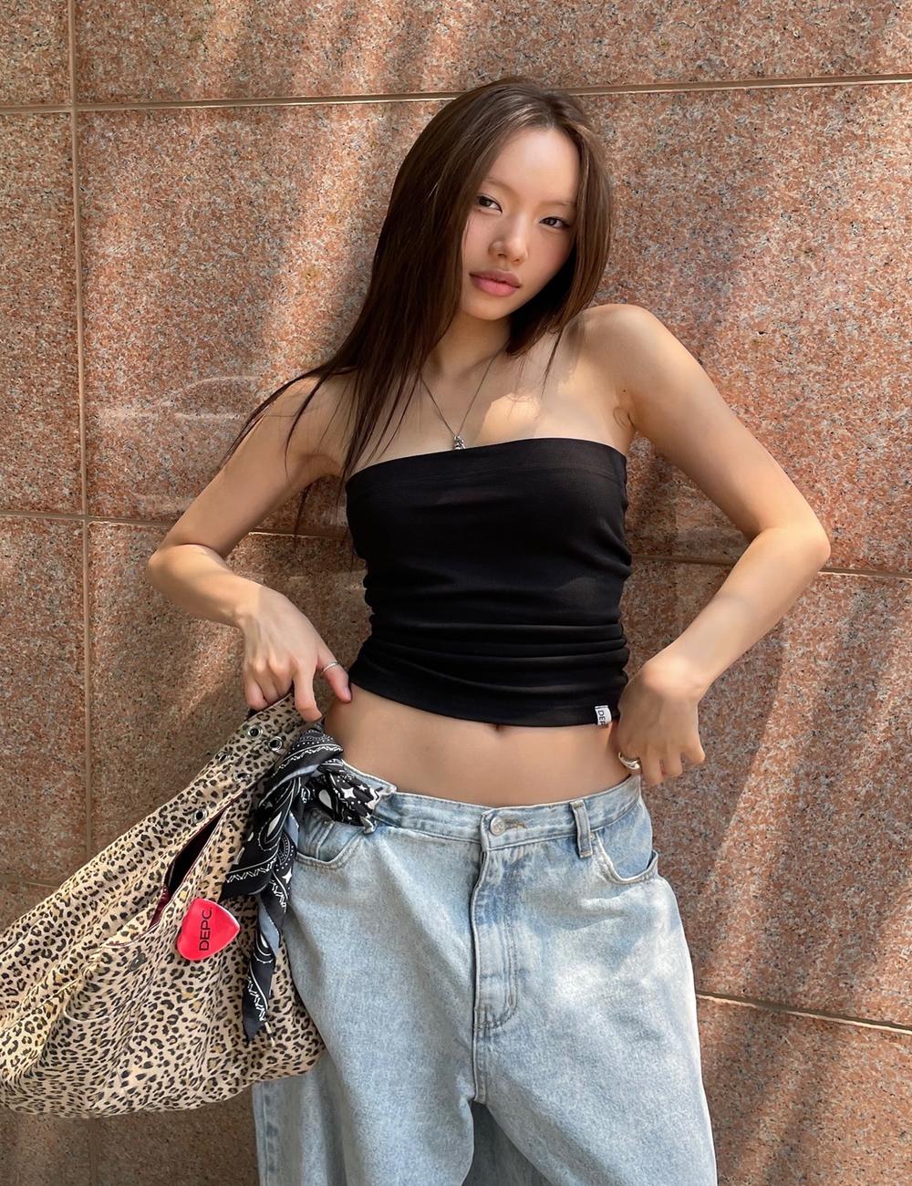 Depk Tube Top - Black Black