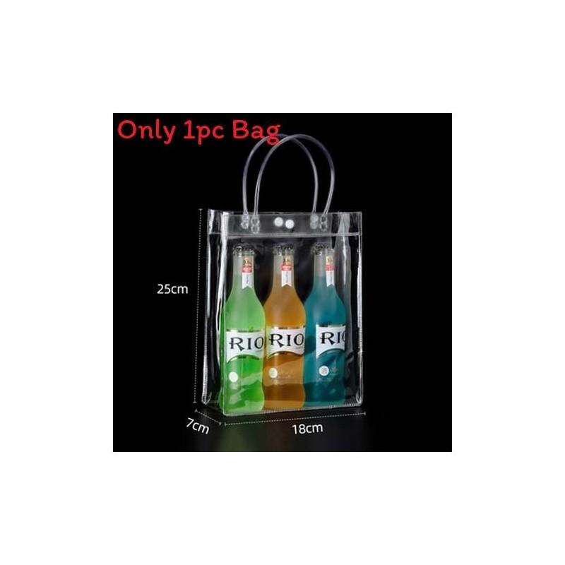 Transparent Pvc Gift Bag For Retail Packaging And Small Gifts