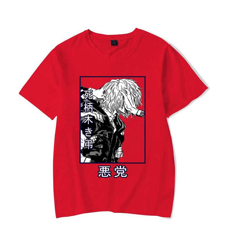 Hot Sales Shigaraki Tomura T Shirts Women Men Summer Cool Anime Short Sleeves Personality Harajuku T-shirt