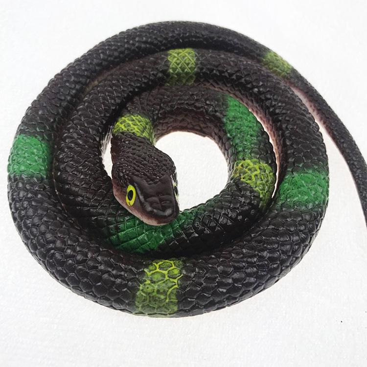 Realistic Plastic Tricky Toy Fake Snakes Boa Rattlesnake Model