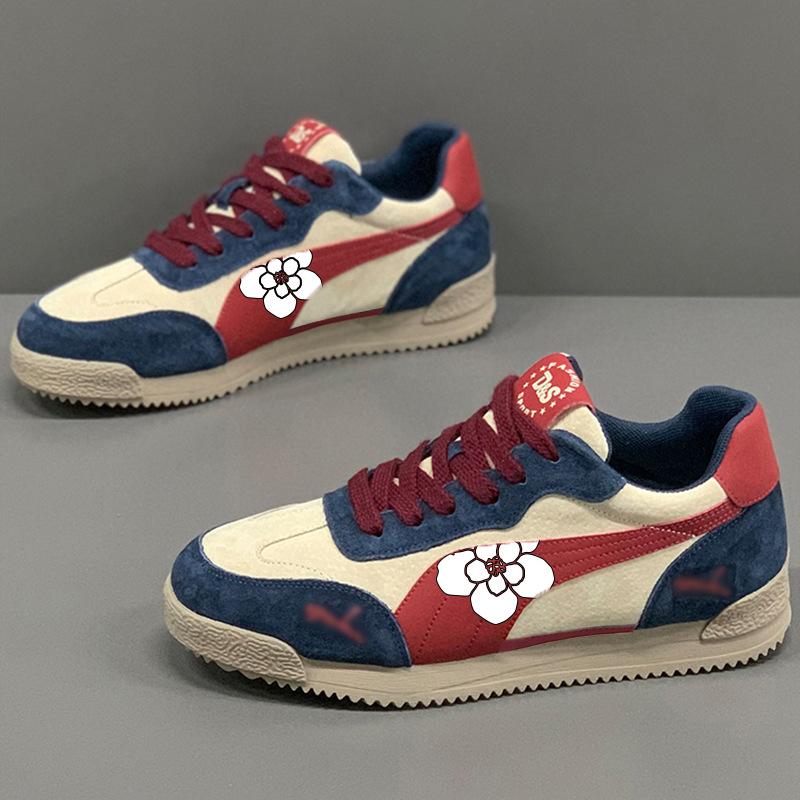 

Breathable Fabric Low Cut Comfortable Sports Shoes, Casual Retro Men s Shoes 39