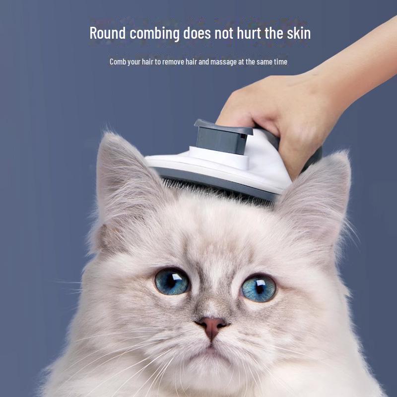 Pet Hair Removal Comb for Cats and Dogs - Effective Grooming Brush for Loose and Long Hair