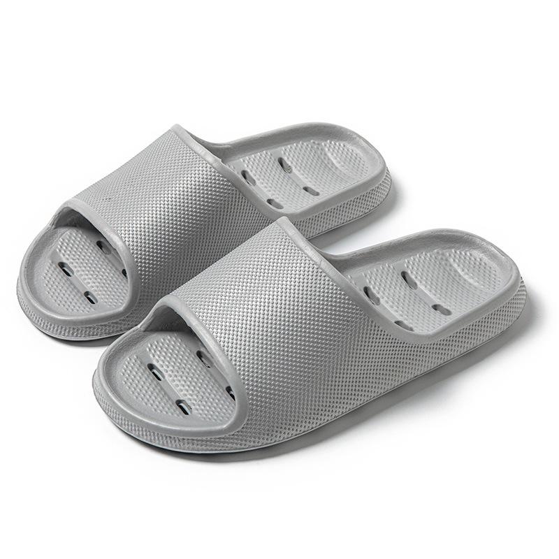Women's Waterproof Summer Shower Slippers: Lightweight, Thick-Soled, Hollow Design for Men and Women's Outdoor or Home Wear.