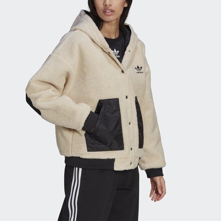 Adidas Originals Sherpa Jacket Women's Black H39019