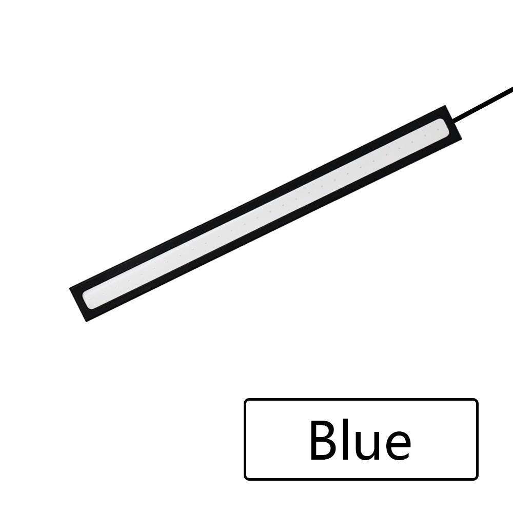 

17см денне ходове світло COB DRL світлодіодна автомобільна лампа Зовнішні світильники автоматичний водонепроникний стиль DRL лампа синій
