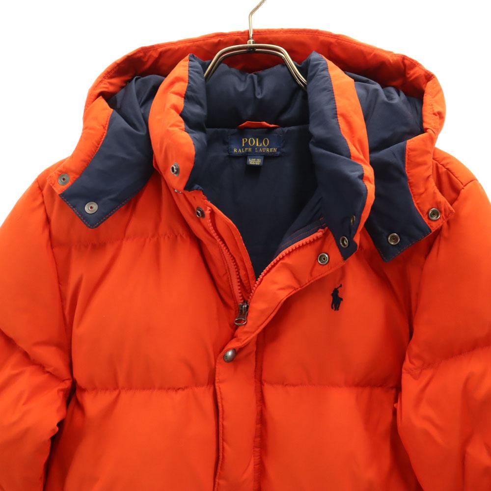 POLO RALPH LAUREN Down jacket L Orange Kid's Used