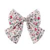 Elegant Floral Cotton Kids Bows Spring Butterfly Hair Clip Fashion Print Hair Barrette For Women Girls Sweet Hairpin Accessories