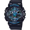 Casio G-Shock GA-100CB-1A Quartz Men's Watch Blue Camouflage