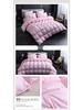 All-Cotton Cable Knit Goose Down Duvet - Thick, Warm Quilt for Autumn and Winter