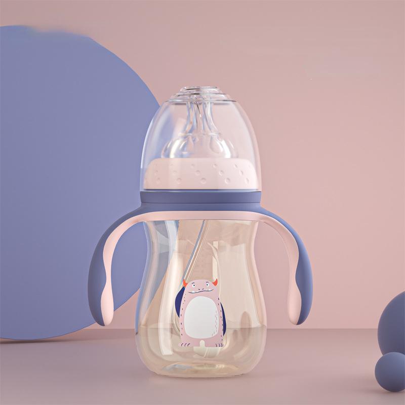 Kids Water Cup Sippy Cups Feeding Bottle Baby Feeding Cups Leakproof Water Bottles Children's Learning Drinking Cups