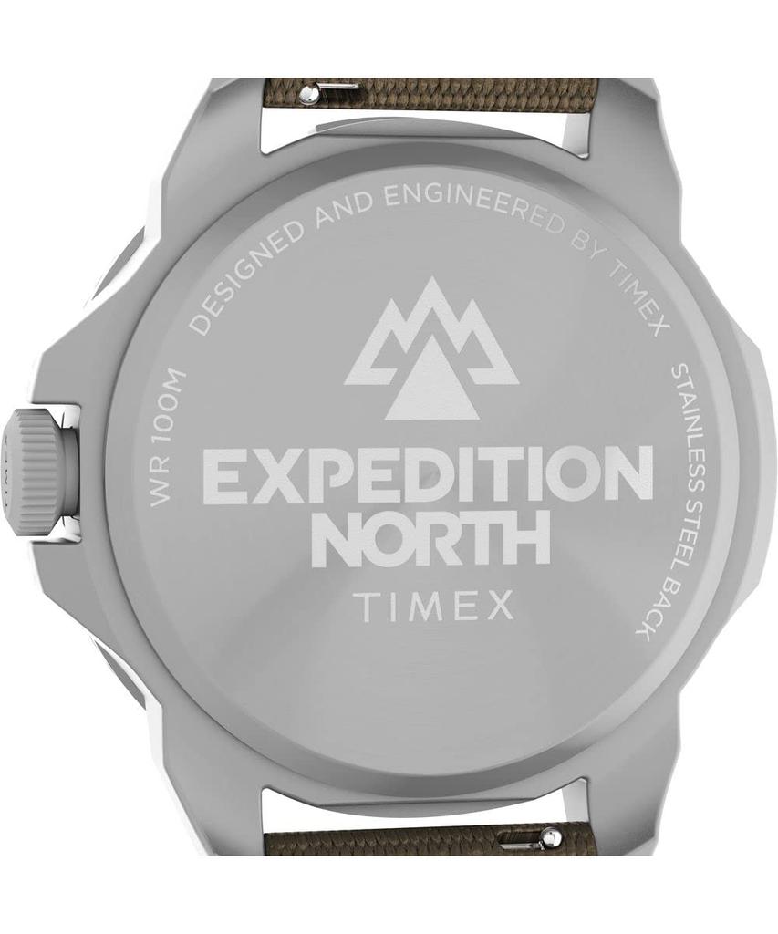 Timex Men's Expedition North Ridge 43mm Watch, Tan/Brown, One Size, Expedition North Ridge 42mm.