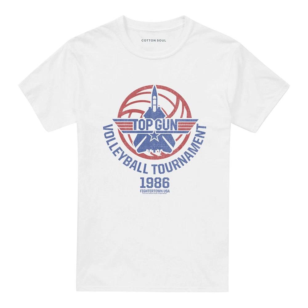 

Top Gun Volleyball Tournament T-Shirt S-5XL, White 4XL