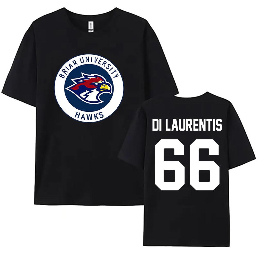 Off Campus TV Series  Tshirt Graham 44 22 Design Tshirts DI LAURENTIS 66 Tucker46 Print Tee Shirts Short Sleeve Cotton Clothing