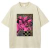Cool Funny Pink Cow T Shirt Unisex Tees Top Men Women Short Sleeve T-shirt Streetwear Harajuku Graphic Cotton T Shirt