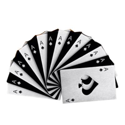 20 Stück Edelstahl Pokerkarte Flaschenöffner Rostschutz Exquisiter Bierflaschenöffner für