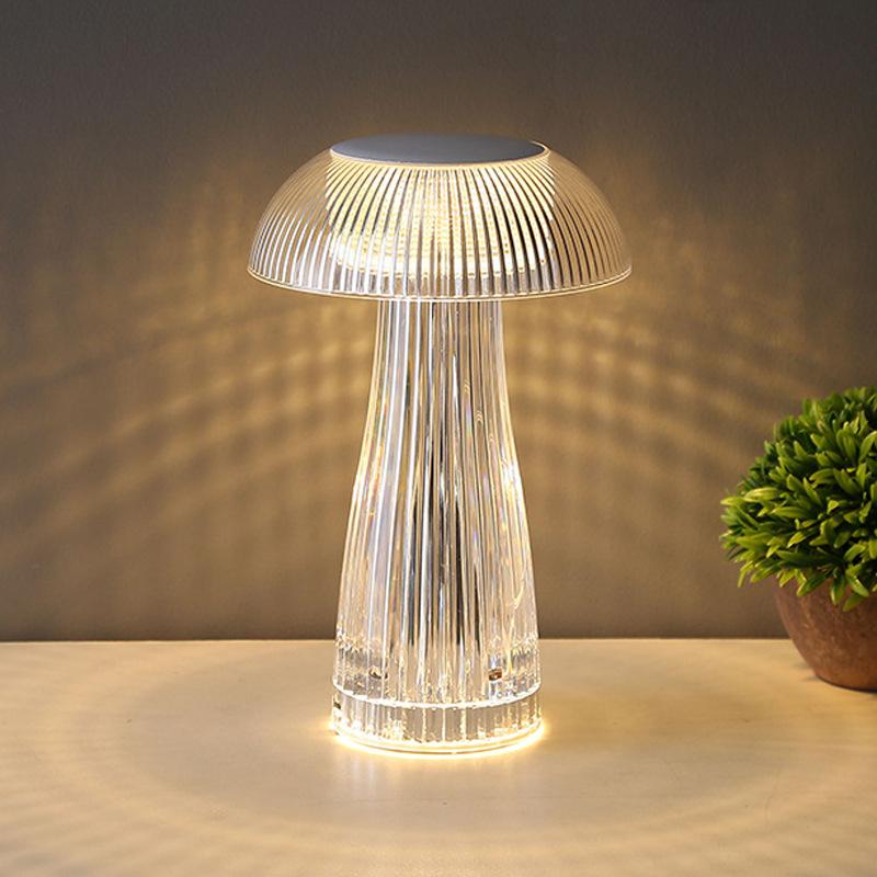 

Хрустальный подарок Романтический розовый свет Атмосферный свет Хрустальный акриловый ночник Сенсорный