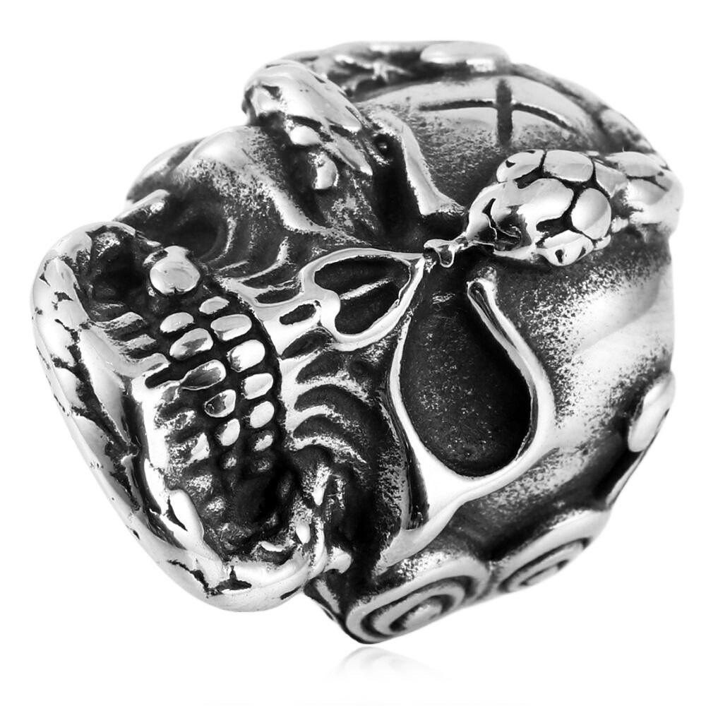 European and American Rings, Retro Personalized Snake Ring Jewelry 2026 No. 7 серебряный