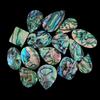 Polished Natural Abalone Shell, Abalone cabochon, Loose gemstone Lot, Healing Cabochon, Mix Shape Abalone Shell For Jewelry Making.