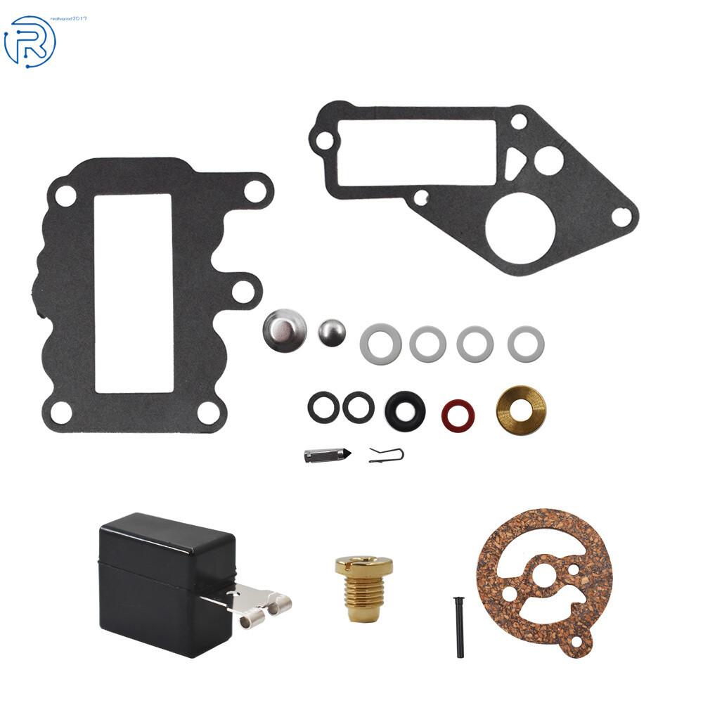 1964 -1973 Carburetor Carb Kit w/Float For Johnson Evinrude Outboard 9.5 BRP/OMC