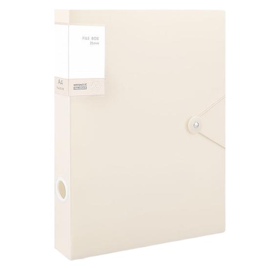 File Folder Large Capacity Multi-functional Waterproof PVC A4 Insert Type Document Organizer Office Supplies