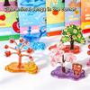 3D  Stickers Cute Relief Stickers Fun Stacking Series Children'S Toys Exchange Stickers Office School Supplies Stationery