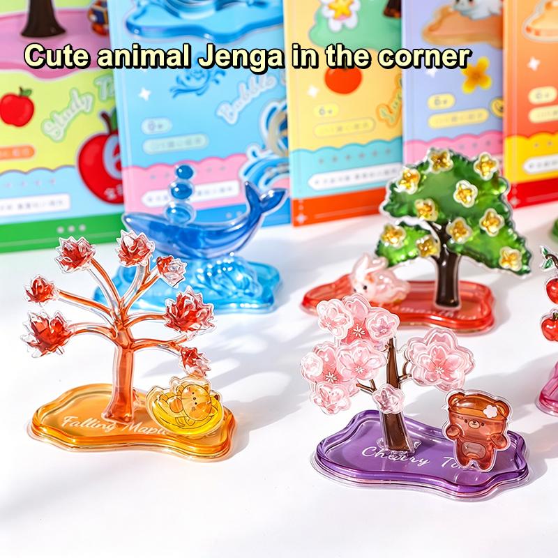 3D Stickers Cute Relief Stickers Fun Stacking Series Children'S Toys Exchange Stickers Office School Supplies Stationery